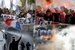 HAOS NA ULICAMA FRANCUSKE! Gotovo 1.000 privedenih demonstranata, PLJAČKANE juvelirnice, PLANULA banka! (FOTO, VIDEO)