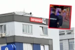 PRVI SNIMAK PRIVOĐENJA NAPADAČA NA INFORMER! Obezbeđenje ga uhvatilo nakon što je bacio dva topovska udara (VIDEO)