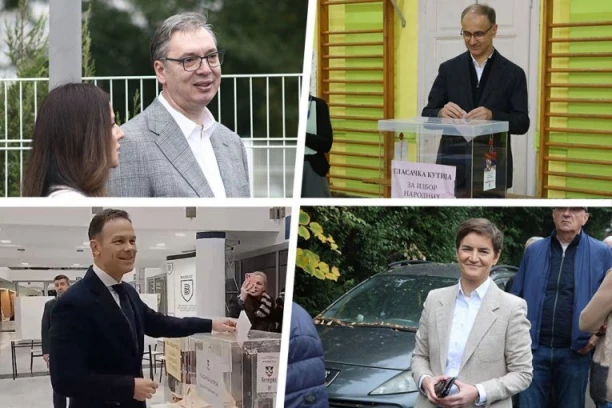 OTVORENA BIRAČKA MESTA U SRBIJI! Vučić u pratnji supruge Tamare došao da obavi građansku dužnost! (FOTO,VIDEO)