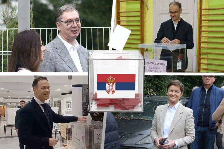 OTVORENA BIRAČKA MESTA U SRBIJI! Vučić u pratnji supruge Tamare došao da obavi građansku dužnost! (FOTO,VIDEO)