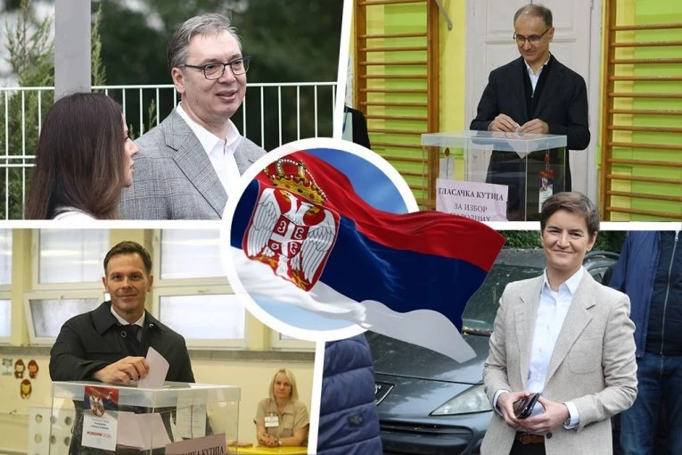 OTVORENA BIRAČKA MESTA U SRBIJI! Vučić u pratnji supruge Tamare došao da obavi građansku dužnost! (FOTO,VIDEO)