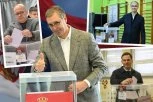 GRAĐANI SRBIJE ODLUČUJU! Aleksandar Vučić sa suprugom Tamarom glasao, kao i Macut i Vučević sa porodicama (FOTO,VIDEO)