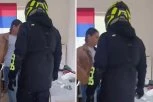 ŽENA SE TRESLA OD STRAHA! OVO JE KATASTROFA! Pogledajte snimak napada huligana na kol-centar u Batajnici (VIDEO)