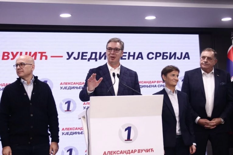 "STUDENTSKA LISTA OD  135 DO 140 MANDATA, MI OKO 105!" Vučić saopštio prve rezultate izbora: Niko drugi nije ušao u Skupštinu!