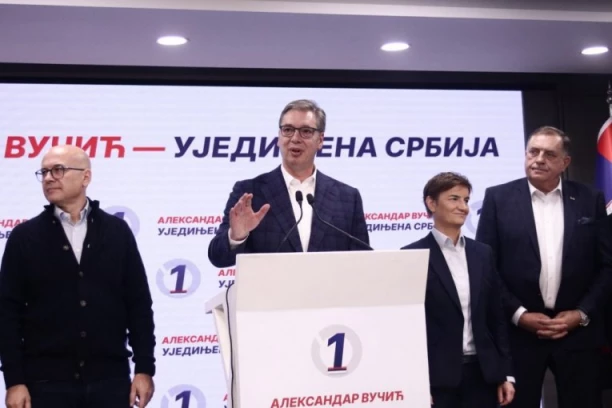"STUDENTSKA LISTA OD  135 DO 140 MANDATA, MI OKO 105!" Vučić saopštio prve rezultate izbora: Niko drugi nije ušao u Skupštinu!