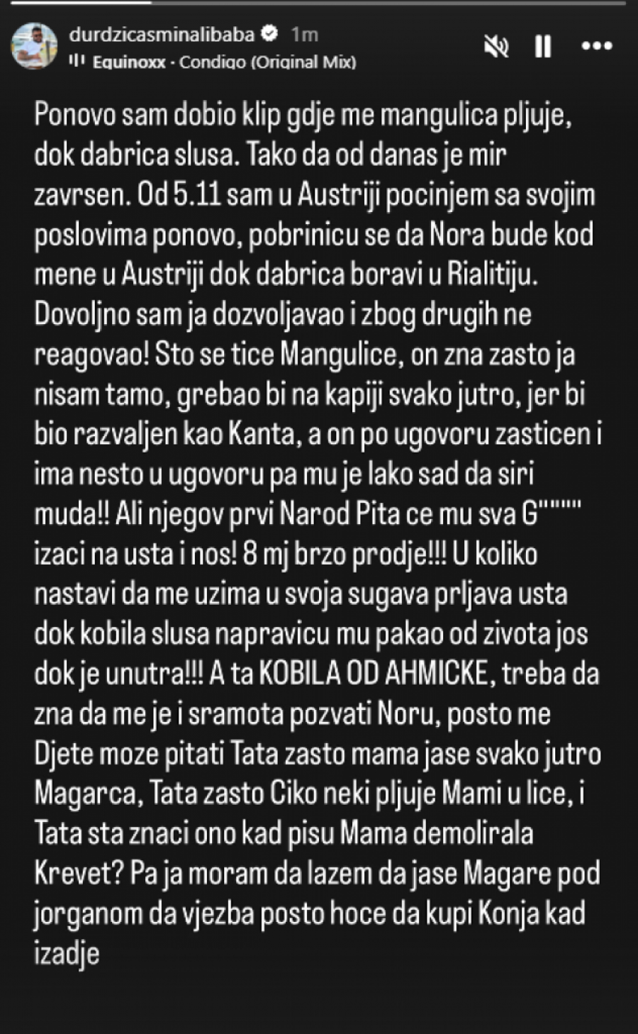 ASMIN ODUZIMA ĆERKU ANELI AHMIĆ