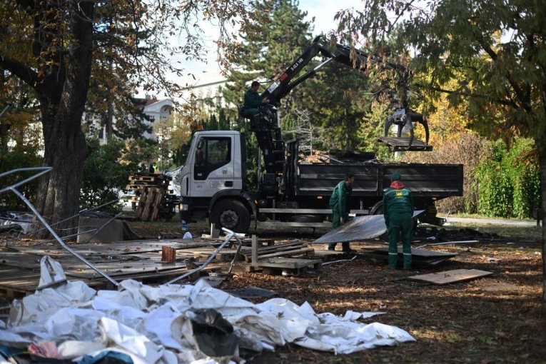 Pionirski park dan posle izbora