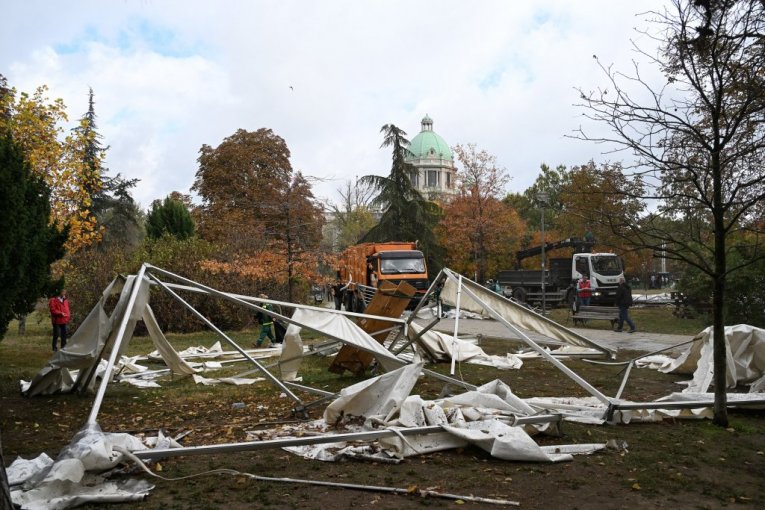 Pionirski park dan posle izbora