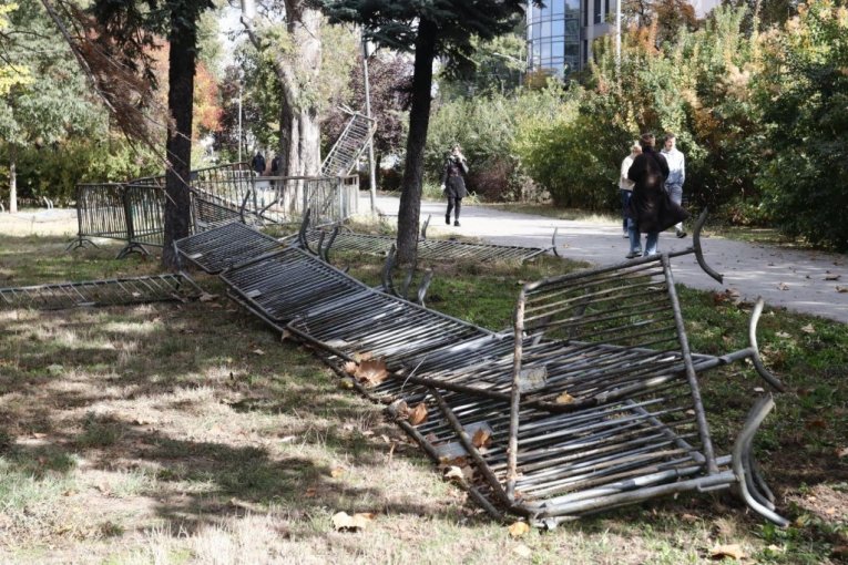 Čišćenje Pionirskog parka