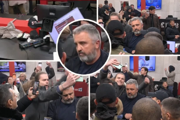 DA LI JE OVO PRAVNA DRŽAVA? Članovi zborova upali u Informer - SVE VREME PRAVE HAOS, POLICIJA NE REAGUJE! (FOTO)