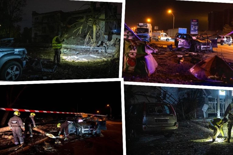 KRVAVA NOĆ U KIJEVU! Masovan ruski napad na ukrajinsku prestonicu, ima MRTVIH i POVREĐENIH, pogođeni STUDENTSKI DOM, metro i BOLNICA! (FOTO, VIDEO)