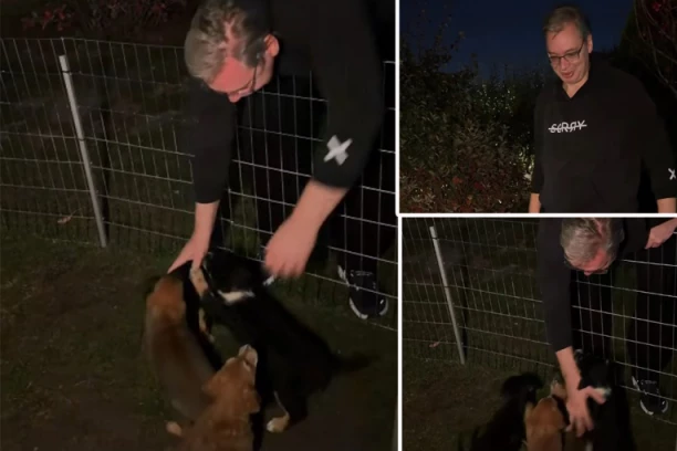Oglasio se Vučić: Evo gde je pronašao mir! (VIDEO)