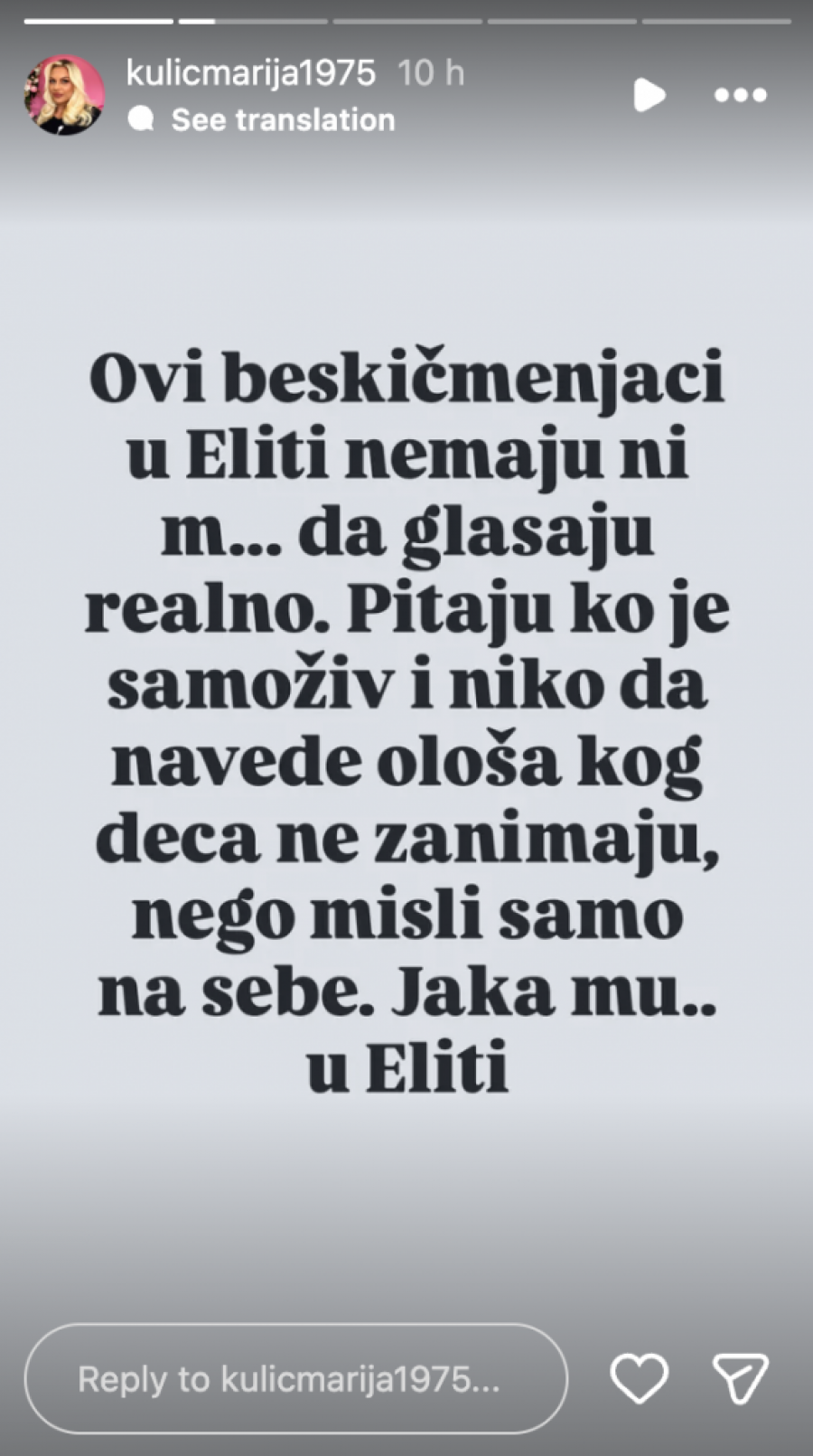 MARIJA KULIĆ NAPRAVILA KARAMBOL ZBOG GLASANJA!