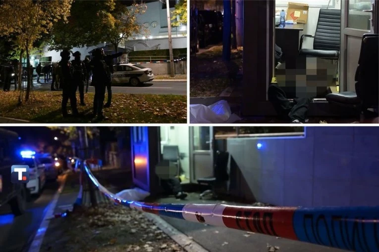 UZVIKNUO "ALAHU AKBAR", PA BACIO NOŽ NA ŽANDARMA! Oglasilo se tužilaštvo o napadu ispred Ambasade Izraela u Beogradu! (FOTO, VIDEO)