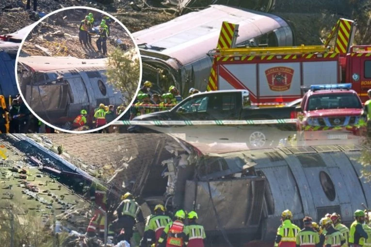 ŠPANIJA ZAVIJENA U CRNO! Broj STRADALIH nastavlja da RASTE u JEZIVOM sudaru vozova, više od 179 POVREĐENIH, vagoni SMRSKANI I PREVRNUTI! (FOTO, VIDEO)