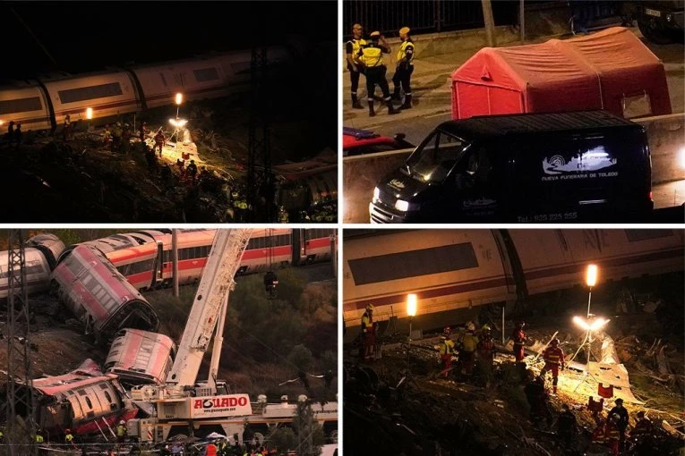 ŠPANIJA NA NOGAMA POSLE STRAVIČNE ŽELEZNIČKE NESREĆE! Otvorene četiri lokacije za PRIJAVU NESTALIH!