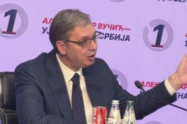 Obraća se Aleksandar Vučić iz sedišta SNS: Ovo se nije dogodilo od 1945. godine