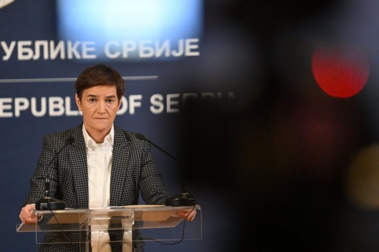 Ana Brnabić na konferenciji