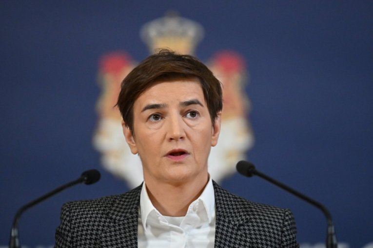 Ana Brnabić na konferenciji