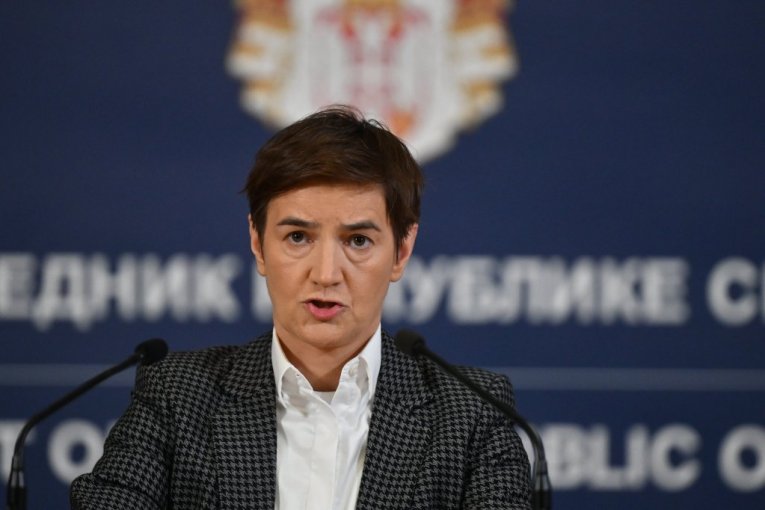 Ana Brnabić na konferenciji