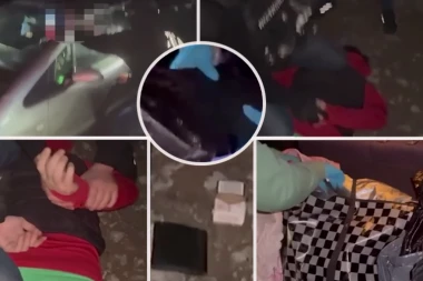 UHAPŠEN MUŠKARAC SA 17 KILOGRAMA DROGE! Velika akcija policije u Beogradu! (VIDEO)