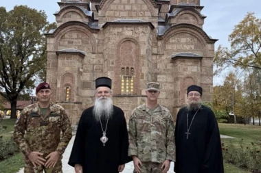 NAJVIŠI KOMANDANTI NATO-A U GRAČANICI: Mitropolit Teodosije izneo ključne poruke o položaju Srba i svetinja