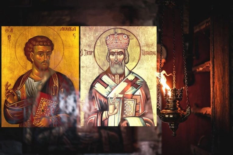 DANAS JE I CRVENO I CRNO SLOVO - RETKO PREKLAPANJE U CRKVENOM KALENDARU: Sveti Luka i Petar Cetinjski slave se zajedno, ali postoji važna razlika