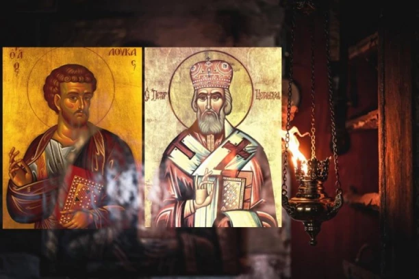 DANAS JE I CRVENO I CRNO SLOVO - RETKO PREKLAPANJE U CRKVENOM KALENDARU: Sveti Luka i Petar Cetinjski slave se zajedno, ali postoji važna razlika