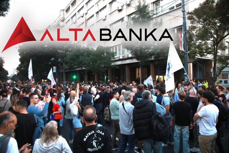 "Kako je banka koja je pre četiri mesaca imala adekvatnost kapitala od 17,92 odsto, ostala bez dozvole?" Oglasili se studenti o slučaju Alta banke!